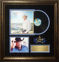 George Strait Vintage Album With Signed Photo 202//211
